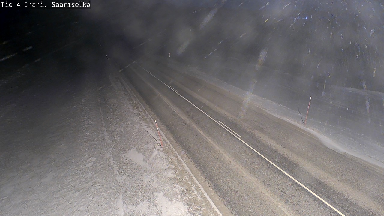 Kelikamerat Kuva Tie 4 Inari, Saariselkä, Kaunispää, Inari, Lappi