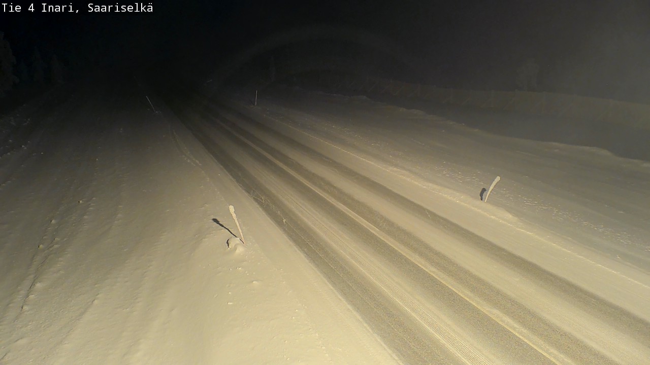 Kelikamerat Kuva Tie 4 Inari, Saariselkä, Kaunispää, Inari, Lappi