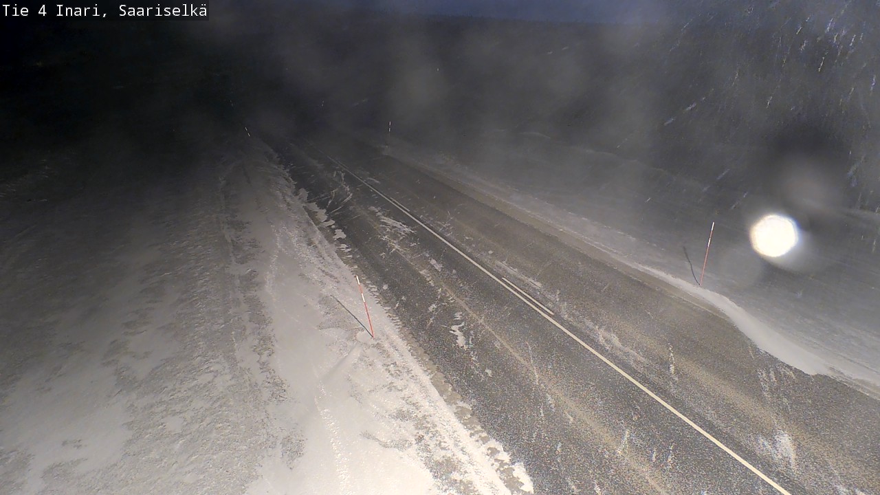 Kelikamerat Kuva Tie 4 Inari, Saariselkä, Kaunispää, Inari, Lappi