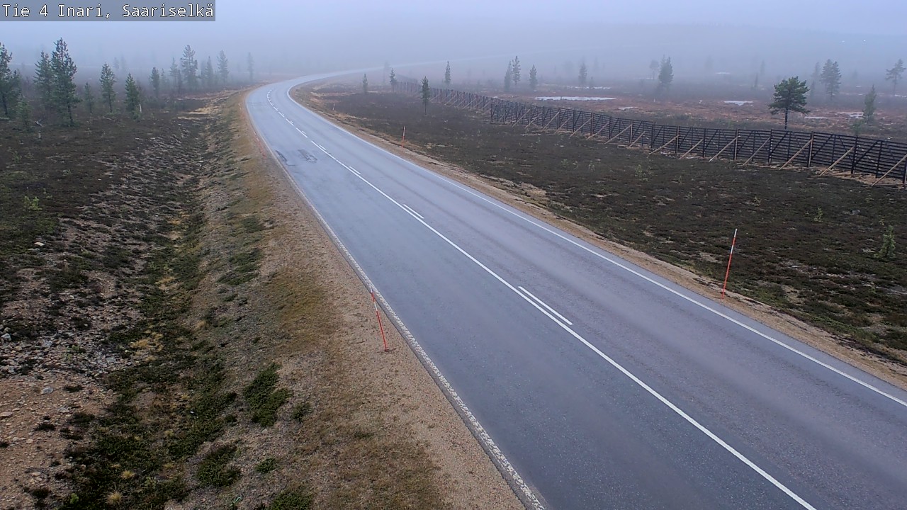 Kelikamerat Kuva Tie 4 Inari, Saariselkä, Kaunispää, Inari, Lappi