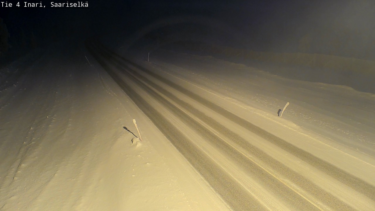 Kelikamerat Kuva Tie 4 Inari, Saariselkä, Kaunispää, Inari, Lappi