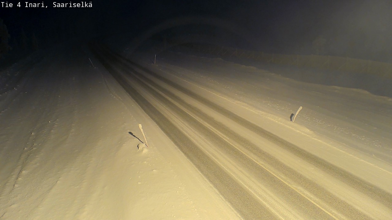 Kelikamerat Kuva Tie 4 Inari, Saariselkä, Kaunispää, Inari, Lappi