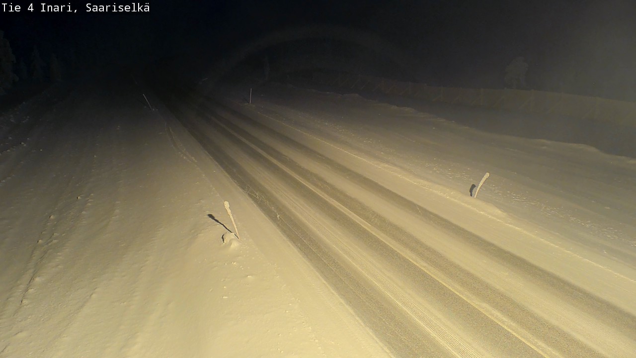 Kelikamerat Kuva Tie 4 Inari, Saariselkä, Kaunispää, Inari, Lappi