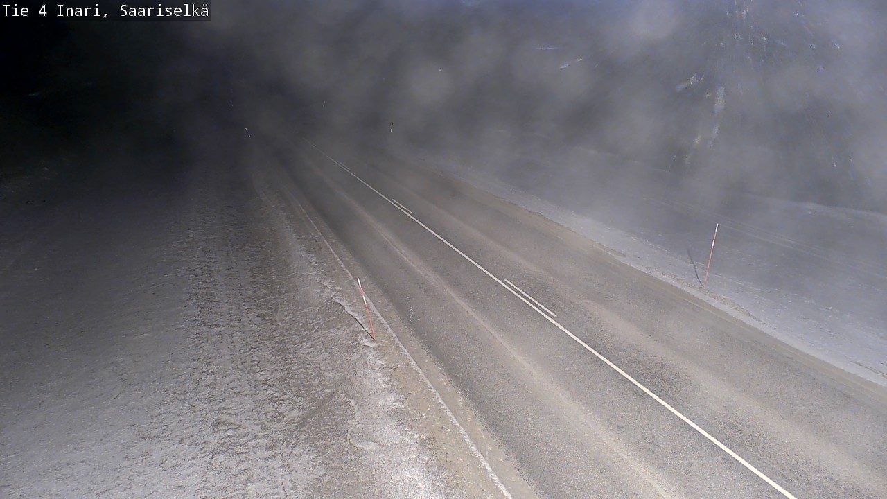 Kelikamerat Kuva Tie 4 Inari, Saariselkä, Kaunispää, Inari, Lappi