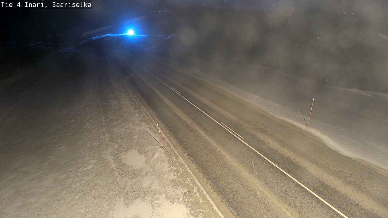 Kelikamerat Kuva Tie 4 Inari, Saariselkä, Kaunispää, Inari, Lappi