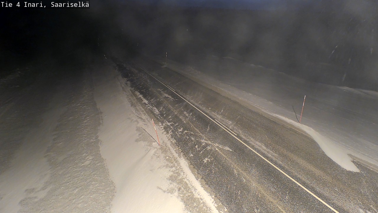 Kelikamerat Kuva Tie 4 Inari, Saariselkä, Kaunispää, Inari, Lappi