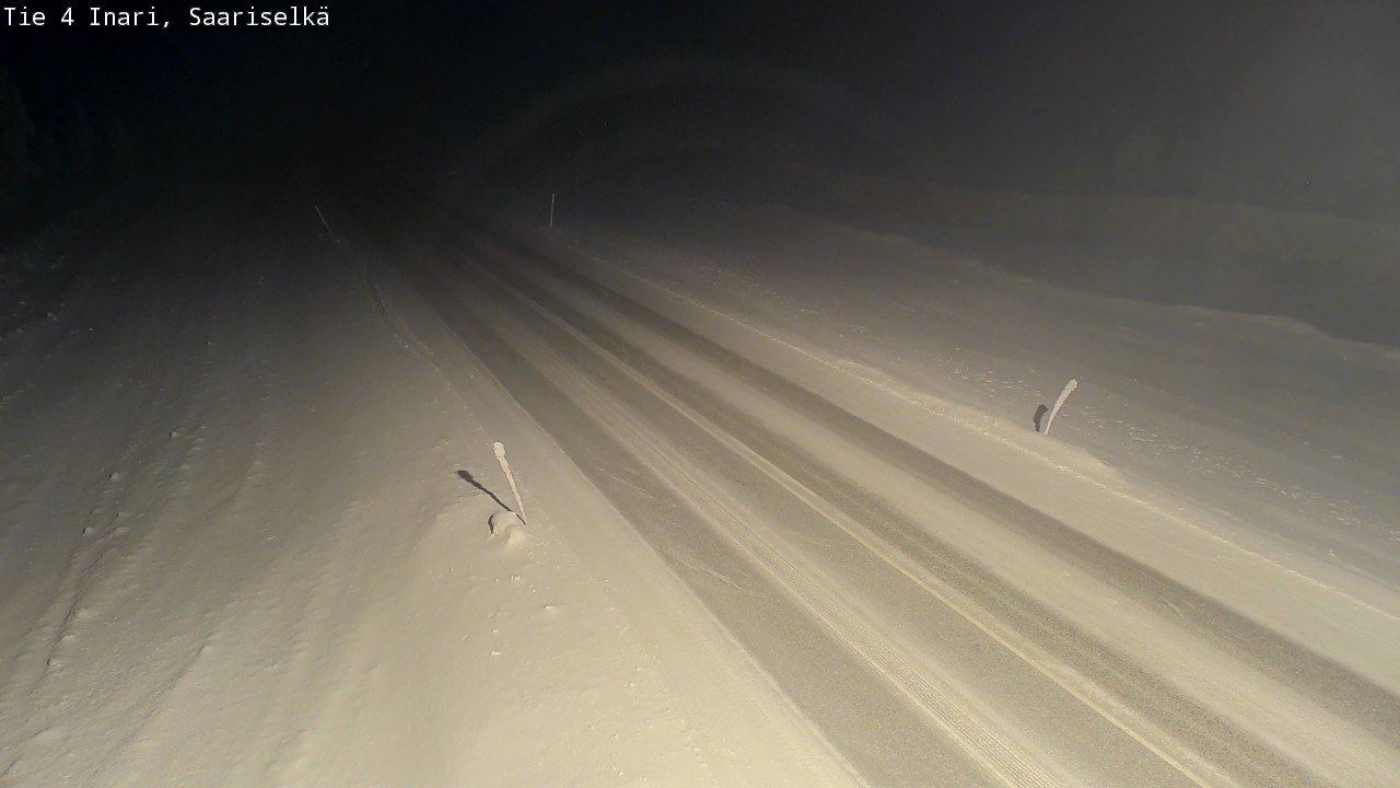 Kelikamerat Kuva Tie 4 Inari, Saariselkä, Kaunispää, Inari, Lappi