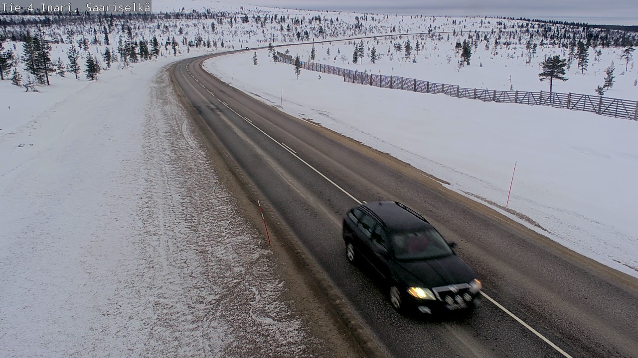 Kelikamerat Kuva Tie 4 Inari, Saariselkä, Kaunispää, Inari, Lappi