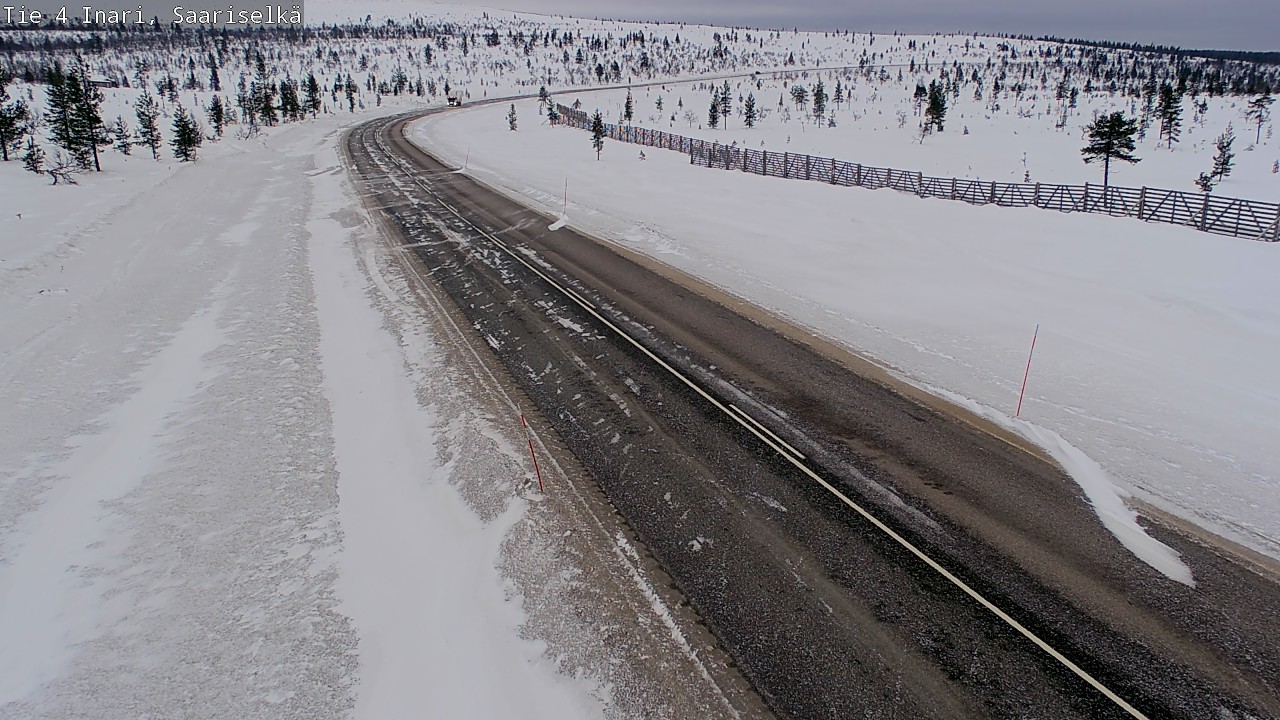 Kelikamerat Kuva Tie 4 Inari, Saariselkä, Kaunispää, Inari, Lappi
