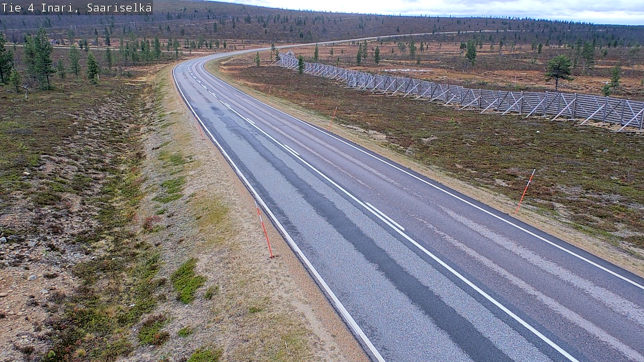 Kelikamerat Kuva Tie 4 Inari, Saariselkä, Kaunispää, Inari, Lappi