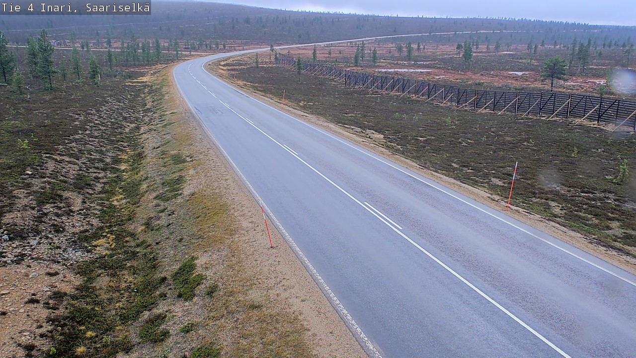 Kelikamerat Kuva Tie 4 Inari, Saariselkä, Kaunispää, Inari, Lappi