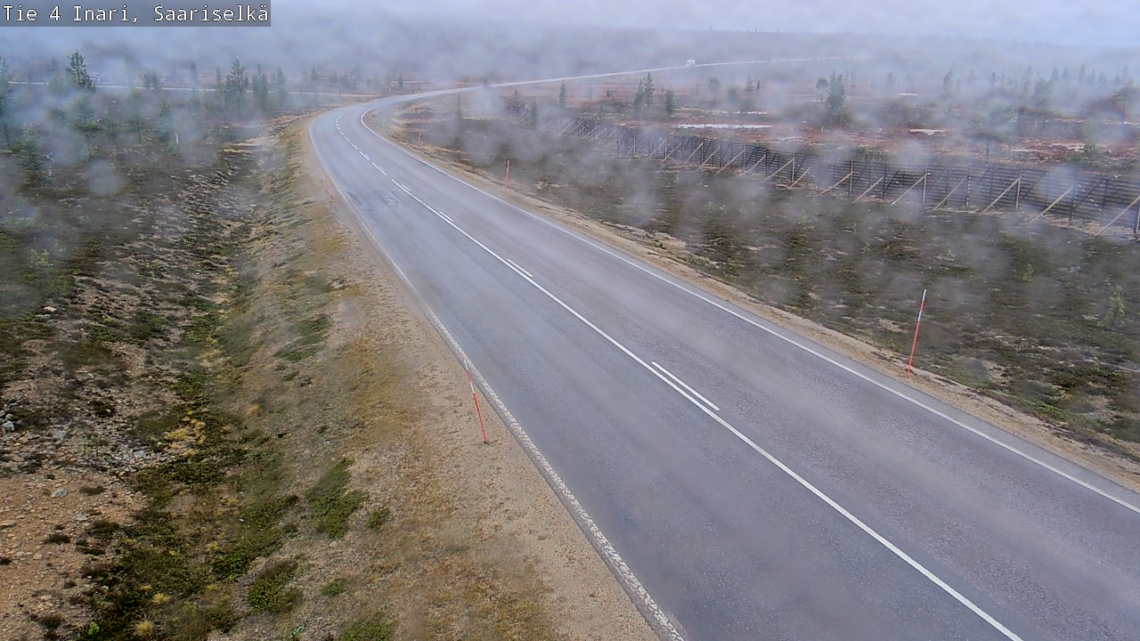 Kelikamerat Kuva Tie 4 Inari, Saariselkä, Kaunispää, Inari, Lappi