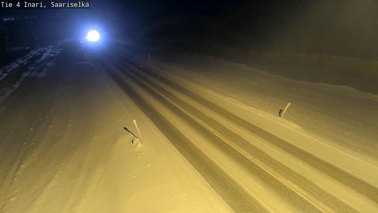 Kelikamerat Kuva Tie 4 Inari, Saariselkä, Kaunispää, Inari, Lappi