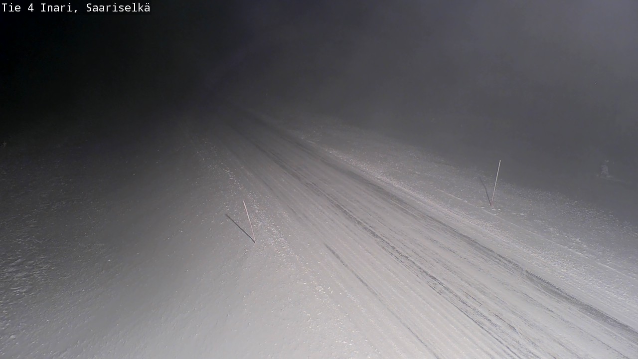 Weather Camera Image Väg 4 Enare, Saariselkä, Kaunispää, Inari, Lappi