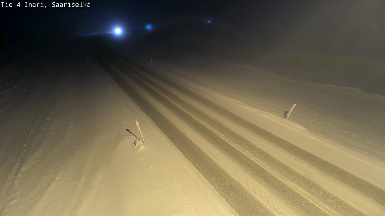 Kelikamerat Kuva Tie 4 Inari, Saariselkä, Kaunispää, Inari, Lappi