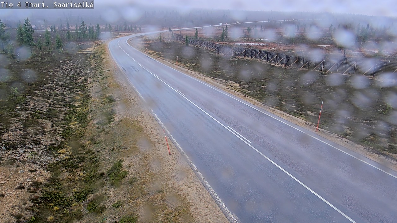 Kelikamerat Kuva Tie 4 Inari, Saariselkä, Kaunispää, Inari, Lappi