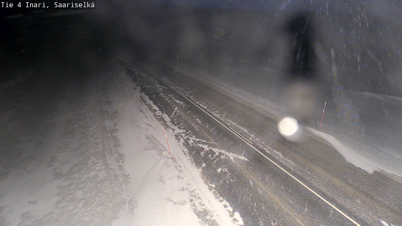 Kelikamerat Kuva Tie 4 Inari, Saariselkä, Kaunispää, Inari, Lappi