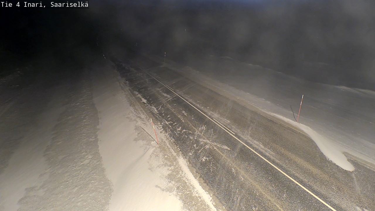 Kelikamerat Kuva Tie 4 Inari, Saariselkä, Kaunispää, Inari, Lappi