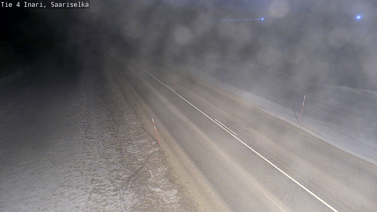 Kelikamerat Kuva Tie 4 Inari, Saariselkä, Kaunispää, Inari, Lappi