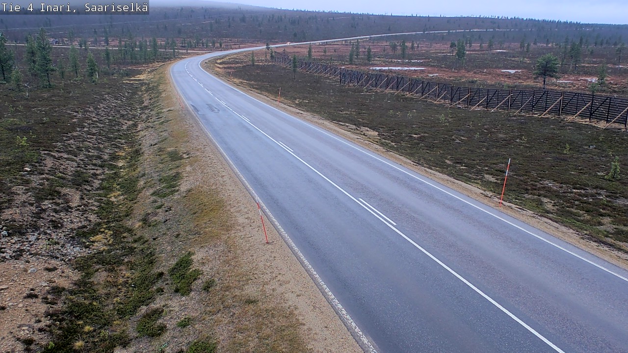 Kelikamerat Kuva Tie 4 Inari, Saariselkä, Kaunispää, Inari, Lappi