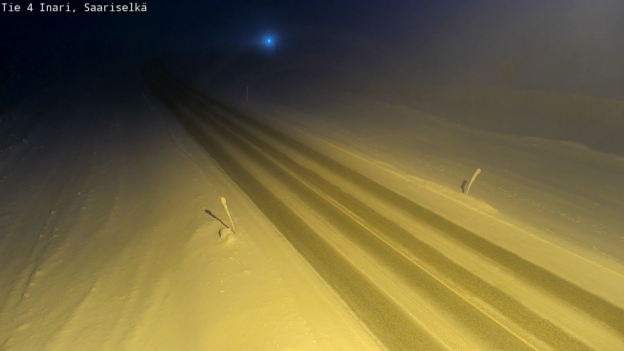 Kelikamerat Kuva Tie 4 Inari, Saariselkä, Kaunispää, Inari, Lappi