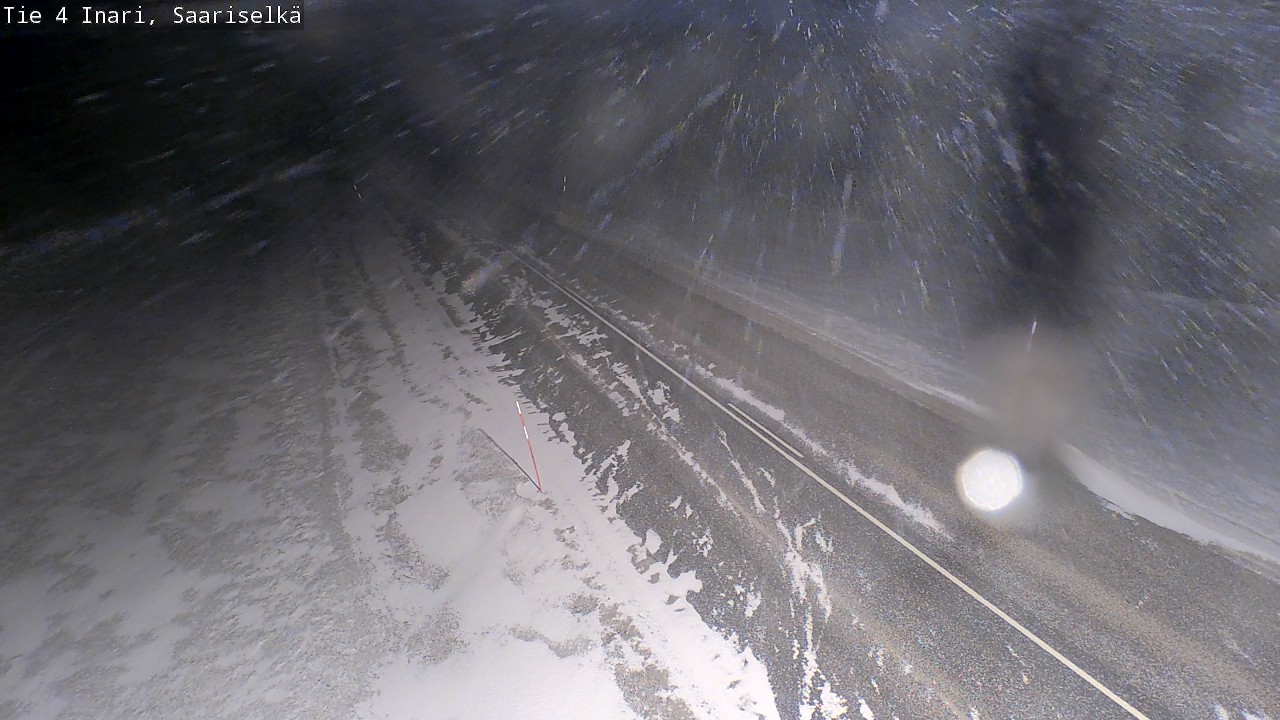 Kelikamerat Kuva Tie 4 Inari, Saariselkä, Kaunispää, Inari, Lappi