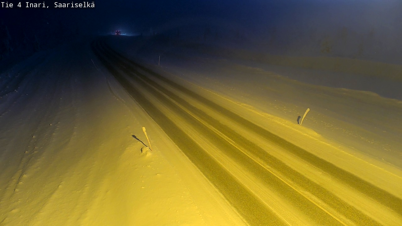 Kelikamerat Kuva Tie 4 Inari, Saariselkä, Kaunispää, Inari, Lappi