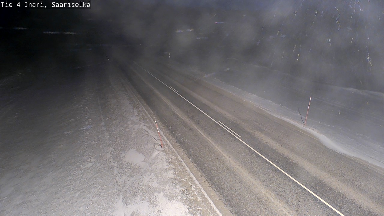 Kelikamerat Kuva Tie 4 Inari, Saariselkä, Kaunispää, Inari, Lappi