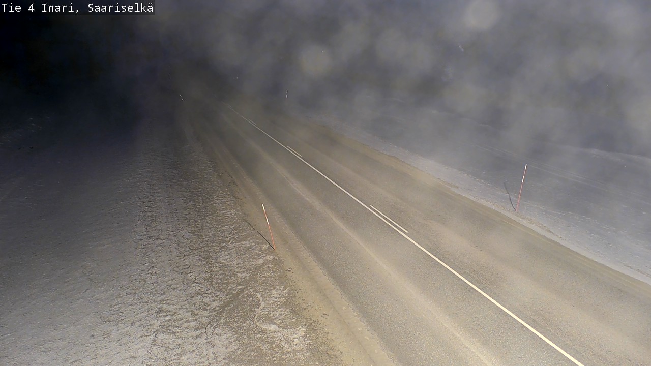 Kelikamerat Kuva Tie 4 Inari, Saariselkä, Kaunispää, Inari, Lappi