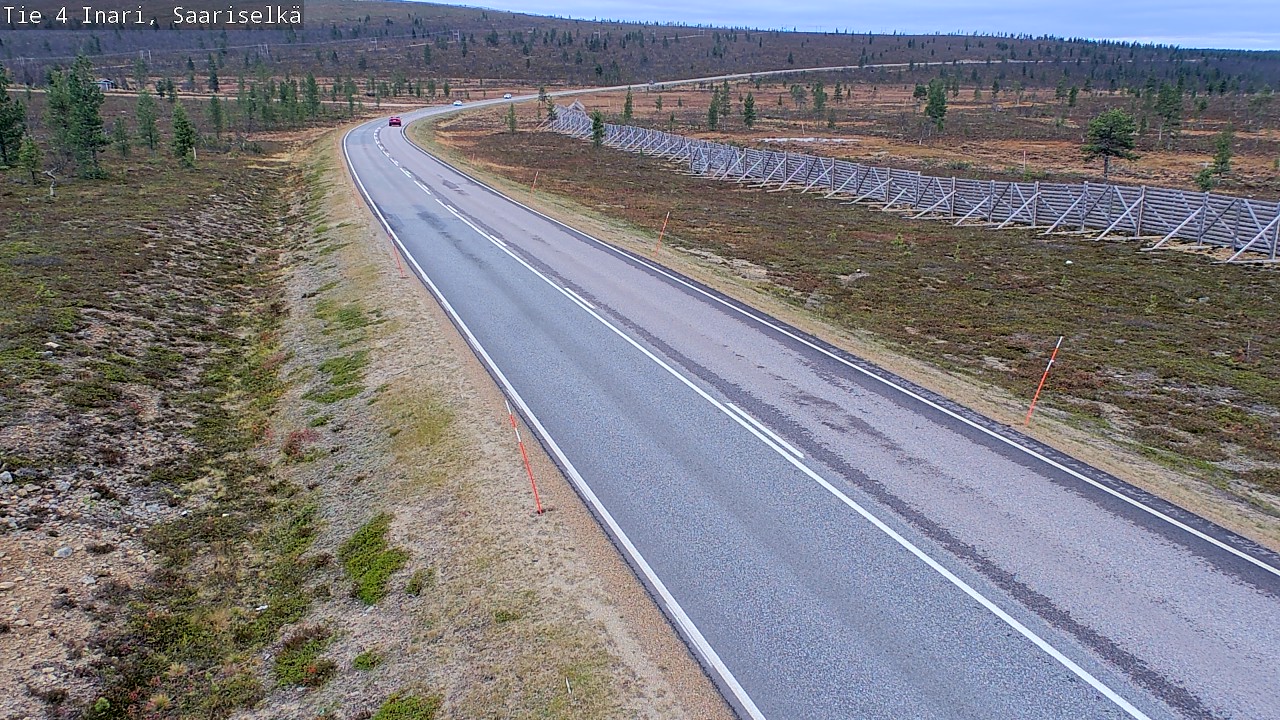 Kelikamerat Kuva Tie 4 Inari, Saariselkä, Kaunispää, Inari, Lappi