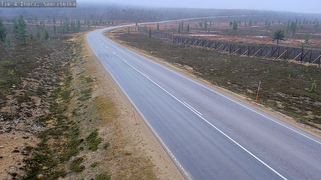 Kelikamerat Kuva Tie 4 Inari, Saariselkä, Kaunispää, Inari, Lappi