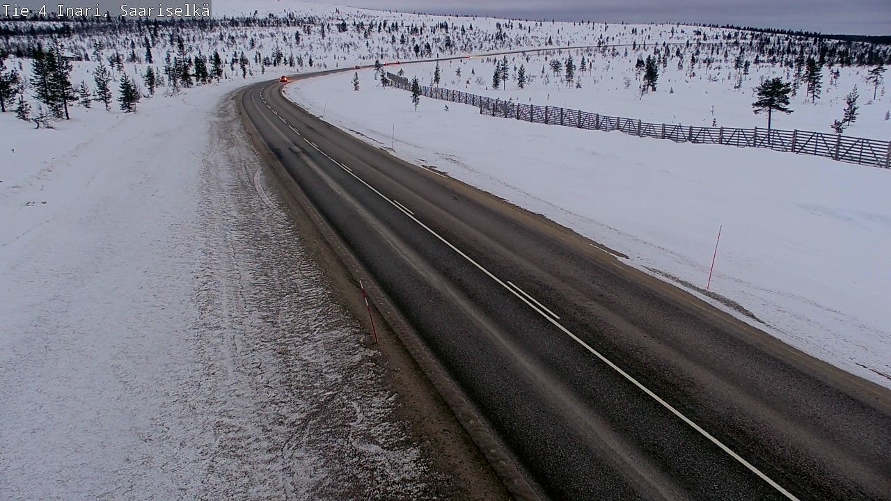 Kelikamerat Kuva Tie 4 Inari, Saariselkä, Kaunispää, Inari, Lappi