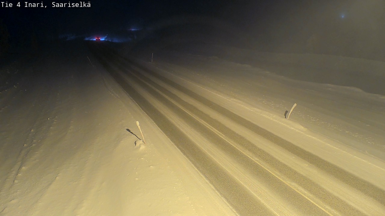 Kelikamerat Kuva Tie 4 Inari, Saariselkä, Kaunispää, Inari, Lappi