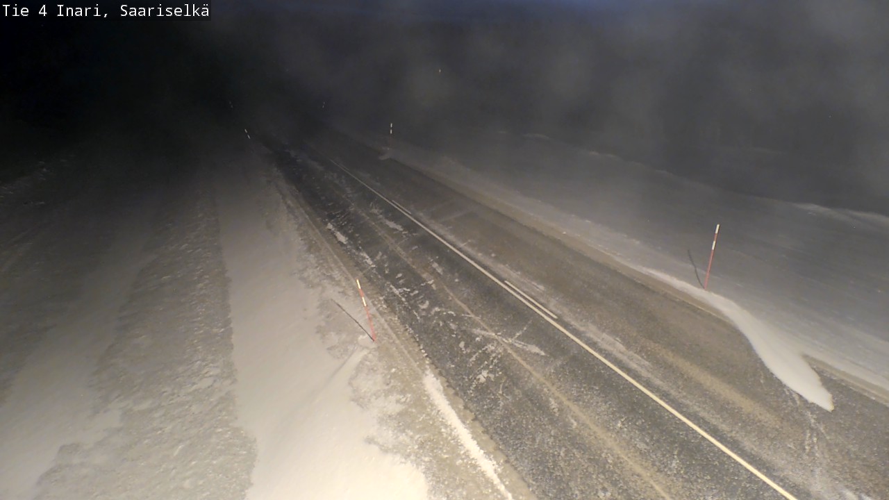 Kelikamerat Kuva Tie 4 Inari, Saariselkä, Kaunispää, Inari, Lappi