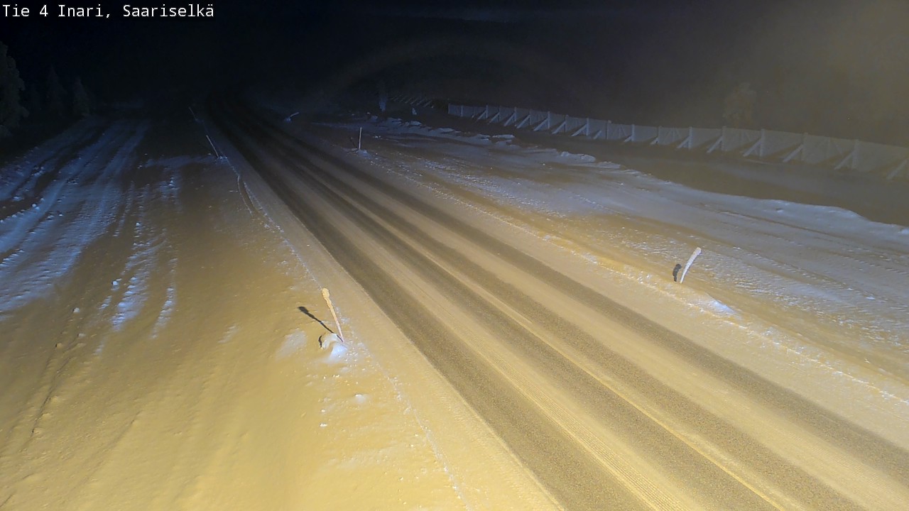 Kelikamerat Kuva Tie 4 Inari, Saariselkä, Kaunispää, Inari, Lappi