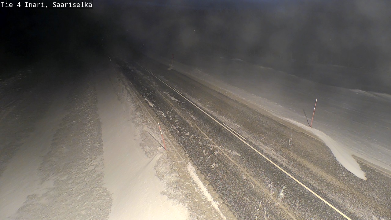 Kelikamerat Kuva Tie 4 Inari, Saariselkä, Kaunispää, Inari, Lappi