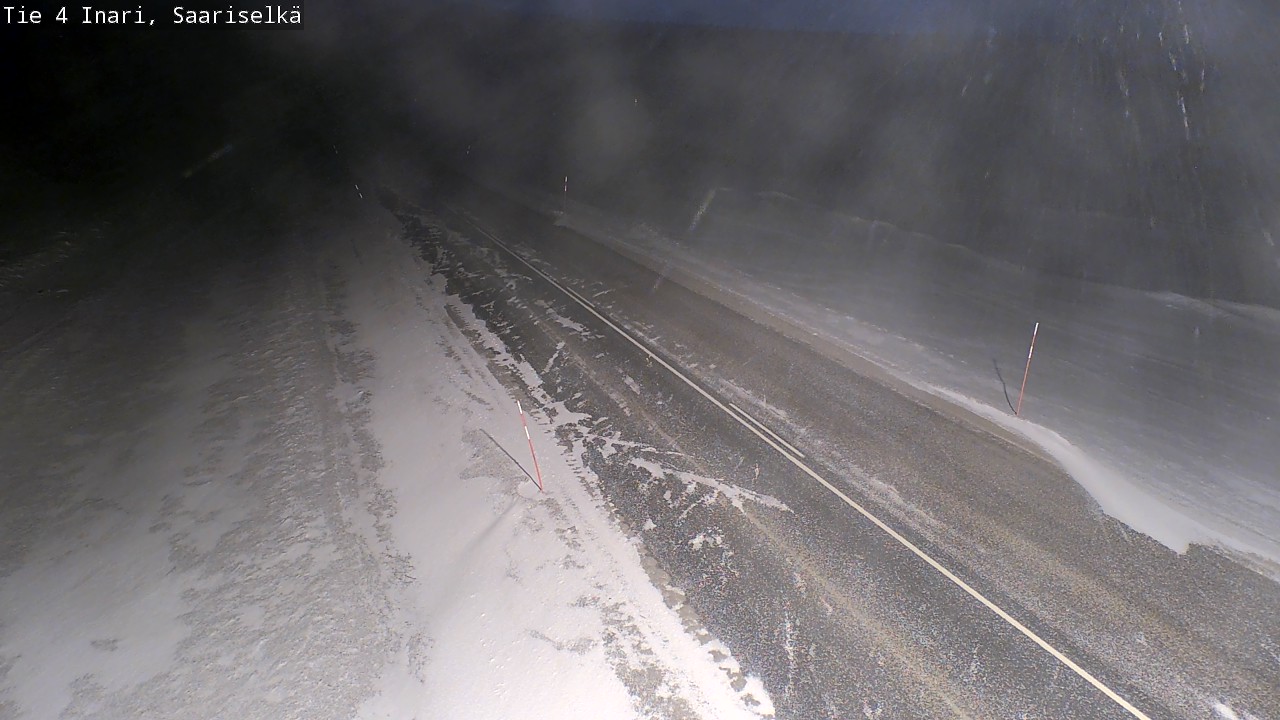 Kelikamerat Kuva Tie 4 Inari, Saariselkä, Kaunispää, Inari, Lappi