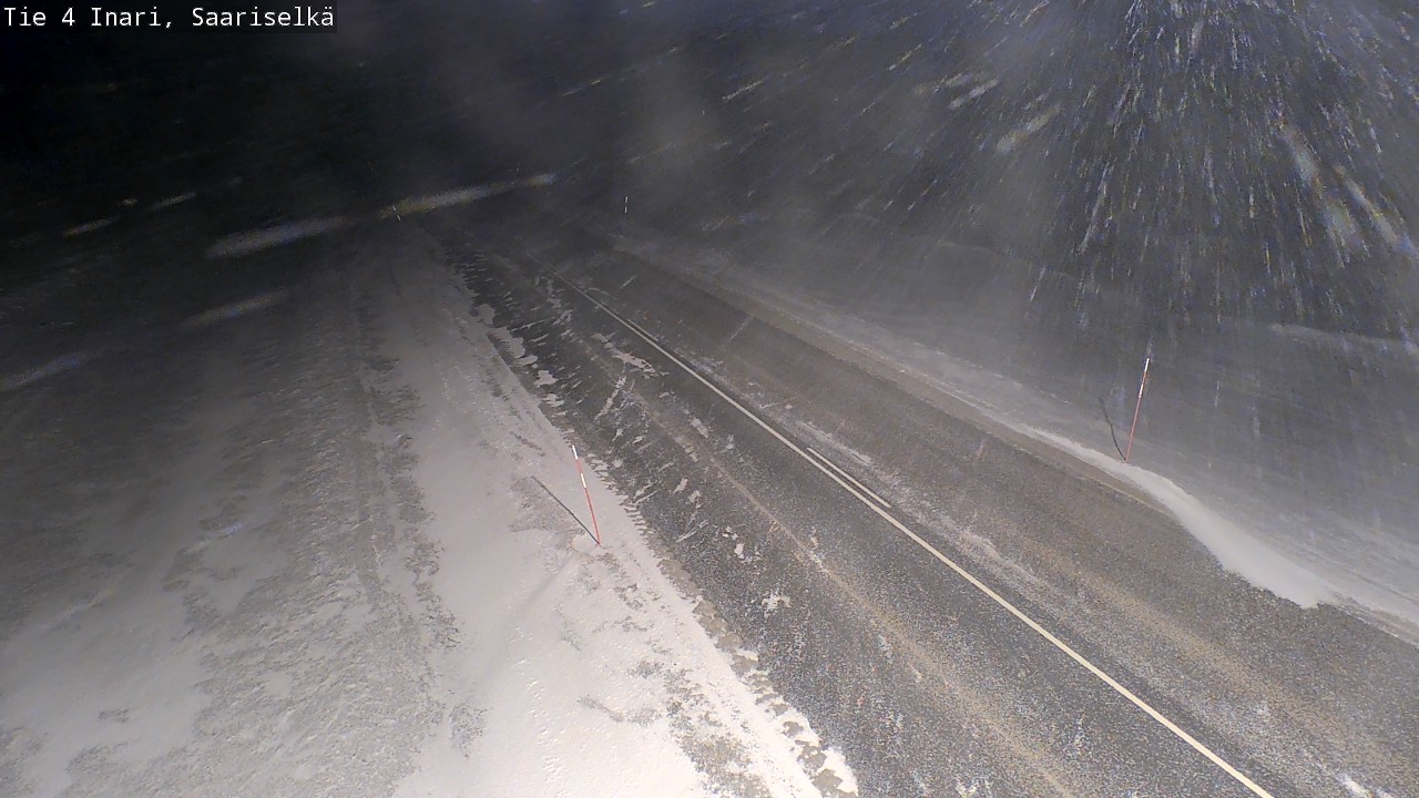 Kelikamerat Kuva Tie 4 Inari, Saariselkä, Kaunispää, Inari, Lappi