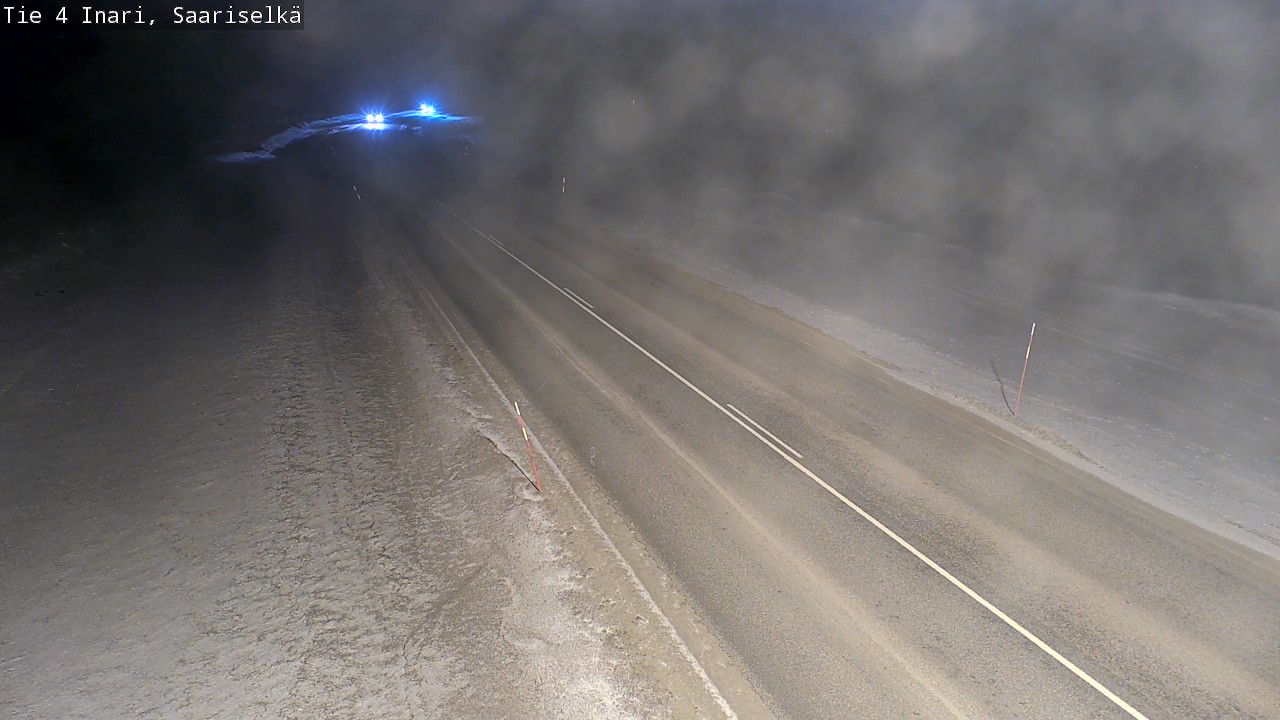 Kelikamerat Kuva Tie 4 Inari, Saariselkä, Kaunispää, Inari, Lappi