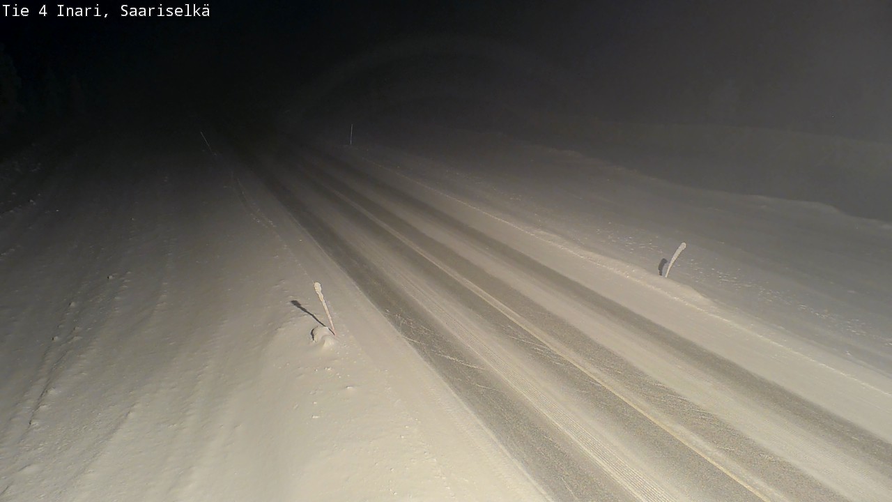 Kelikamerat Kuva Tie 4 Inari, Saariselkä, Kaunispää, Inari, Lappi