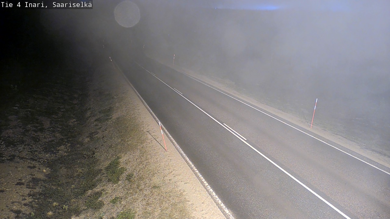 Kelikamerat Kuva Tie 4 Inari, Saariselkä, Kaunispää, Inari, Lappi