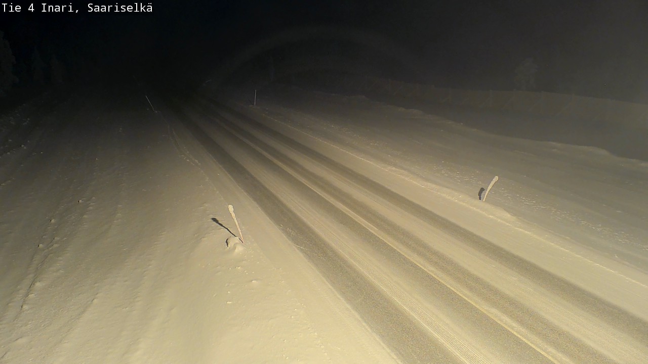 Kelikamerat Kuva Tie 4 Inari, Saariselkä, Kaunispää, Inari, Lappi