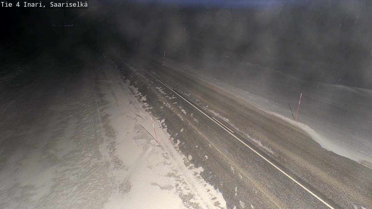 Kelikamerat Kuva Tie 4 Inari, Saariselkä, Kaunispää, Inari, Lappi