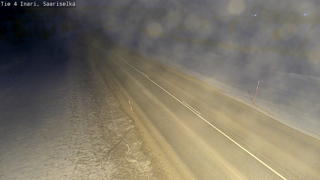 Kelikamerat Kuva Tie 4 Inari, Saariselkä, Kaunispää, Inari, Lappi