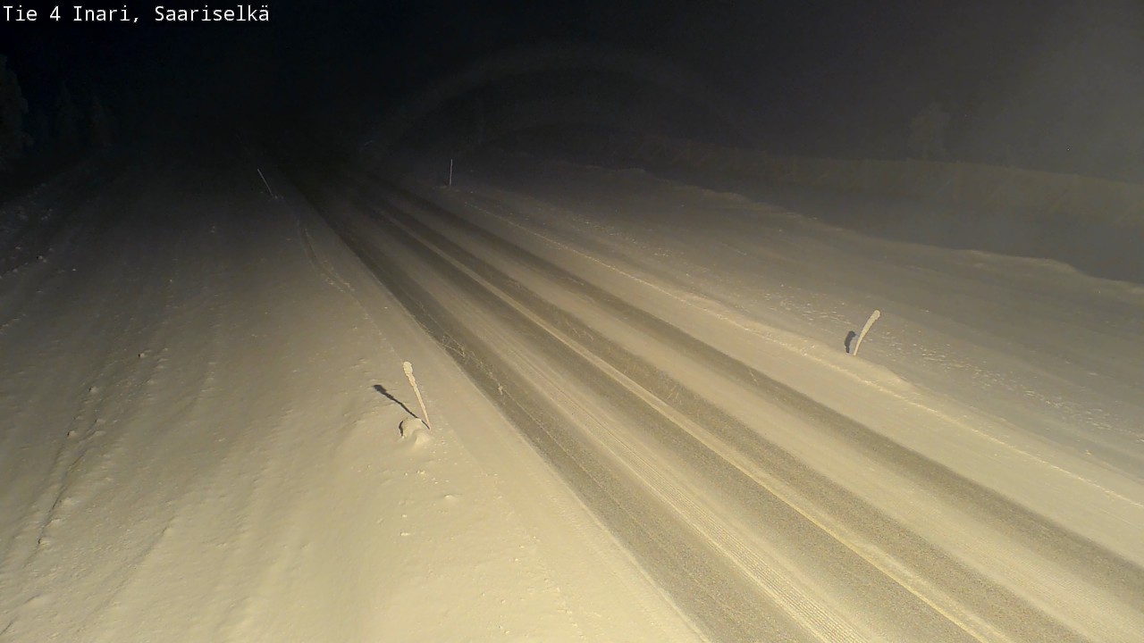 Kelikamerat Kuva Tie 4 Inari, Saariselkä, Kaunispää, Inari, Lappi