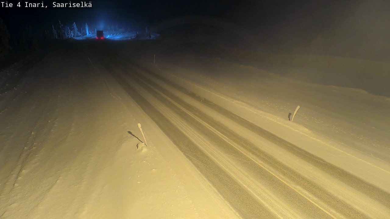 Kelikamerat Kuva Tie 4 Inari, Saariselkä, Kaunispää, Inari, Lappi