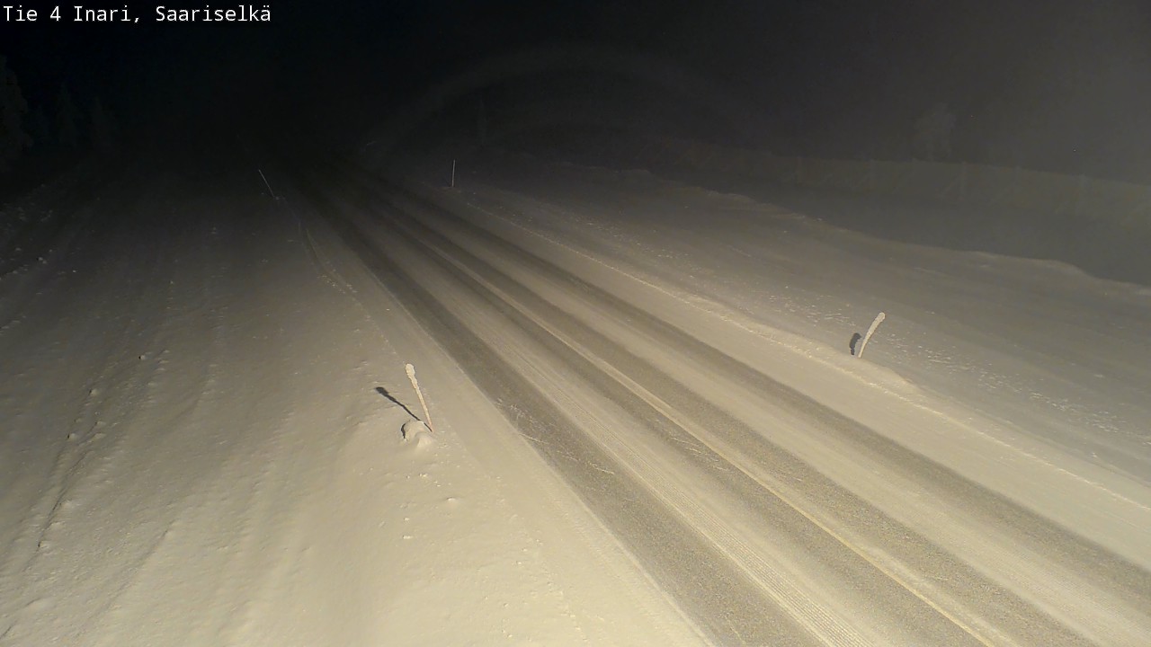 Kelikamerat Kuva Tie 4 Inari, Saariselkä, Kaunispää, Inari, Lappi