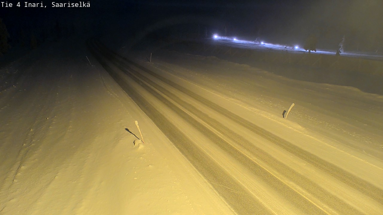 Kelikamerat Kuva Tie 4 Inari, Saariselkä, Kaunispää, Inari, Lappi