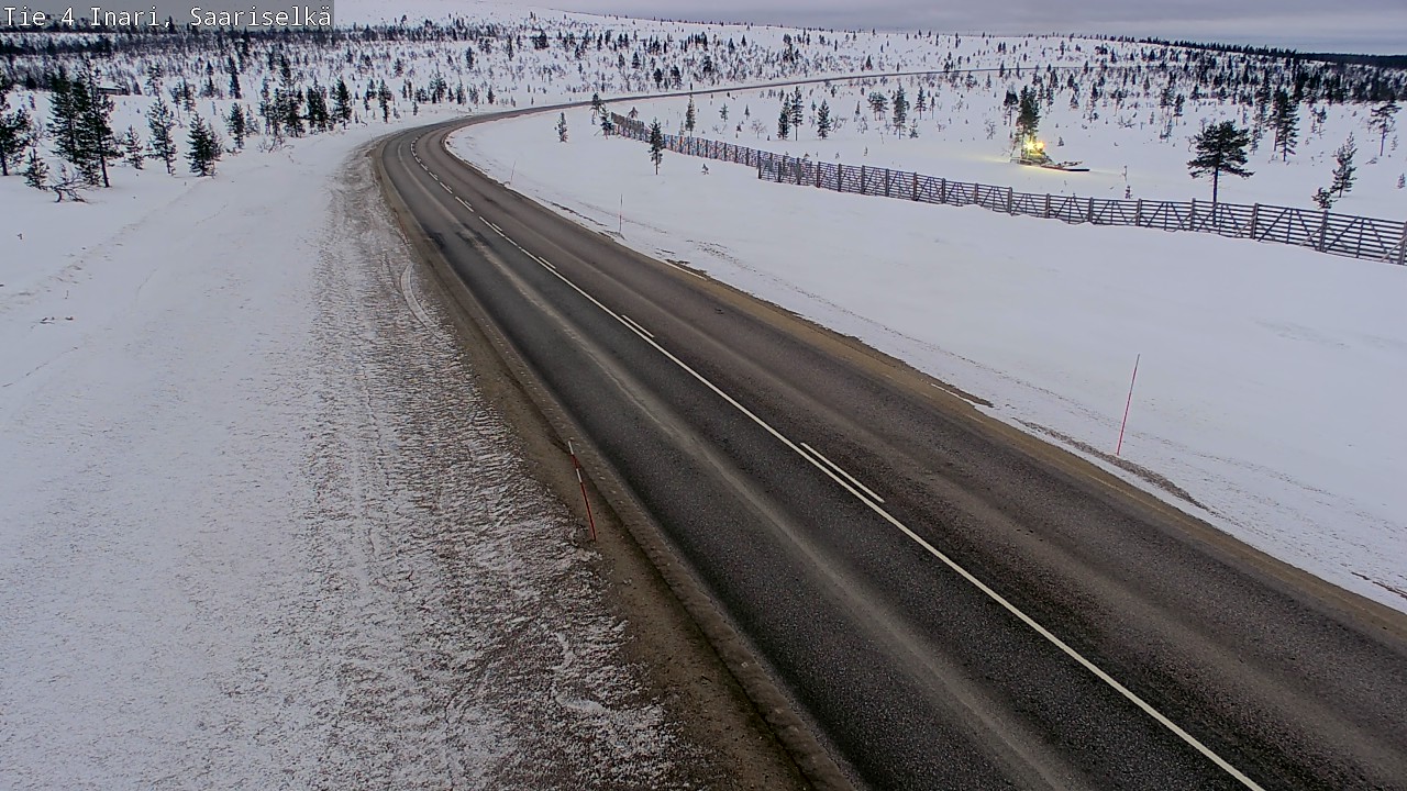 Kelikamerat Kuva Tie 4 Inari, Saariselkä, Kaunispää, Inari, Lappi