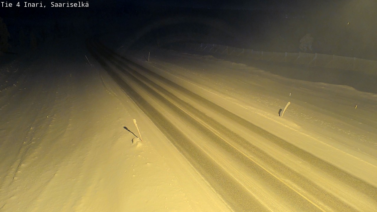 Kelikamerat Kuva Tie 4 Inari, Saariselkä, Kaunispää, Inari, Lappi